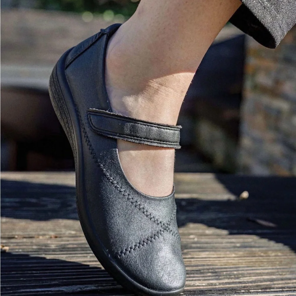 Arcopedico Shawna Black Mary Jane Comfort Walking Shoes Size 41